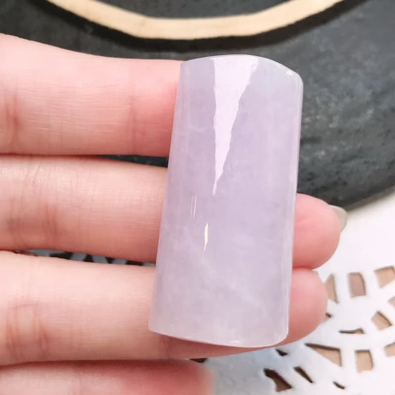 紫羅蘭翡翠印章| 天然緬甸玉A貨翡翠 | 送禮