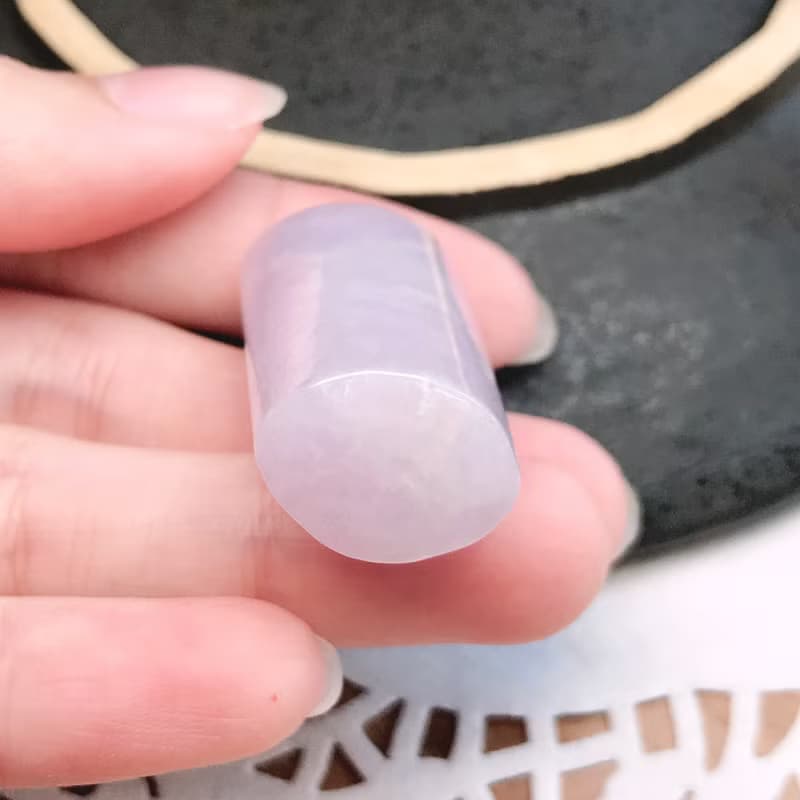 紫羅蘭翡翠印章| 天然緬甸玉A貨翡翠 | 送禮
