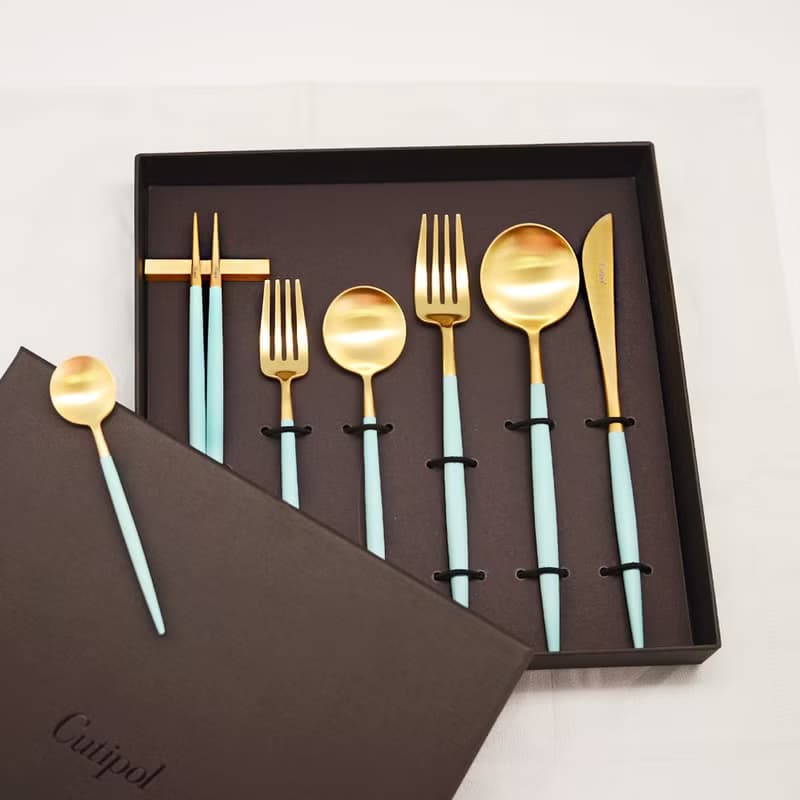 葡萄牙 Cutipol  GOA  蒂芬妮金  筷子組