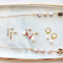 Set 3 magical pairs of earrings - 珍珠耳環