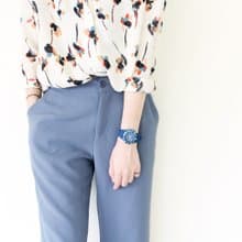 【PICONO】戲色頑童系列運動手錶-藍 / BA-CF-01