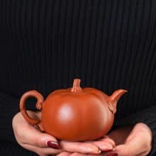和正南瓜 慕古款 200cc 原矿优质朱泥料 泥料正宗润泽 慕古宜興紫