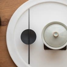 茶針 青岡木大漆