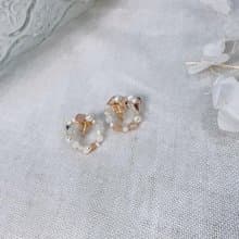 小蝴蝶珍珠貼耳款