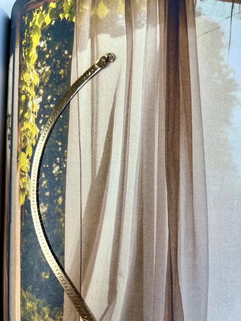 Vintage 18k Gold Filled Herringbone Chain Bracelet