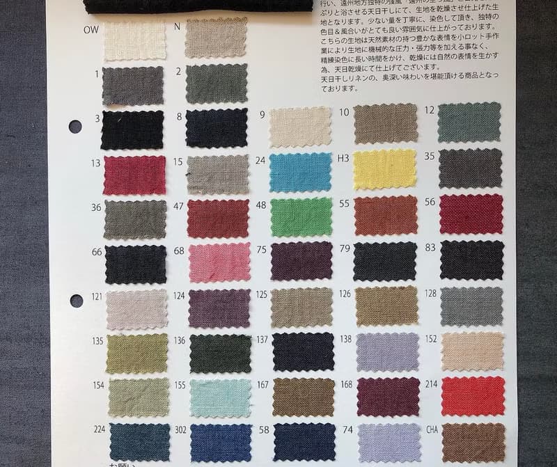 日本亞麻半開襟前打折小立領立體壓褶拋袖襯衫