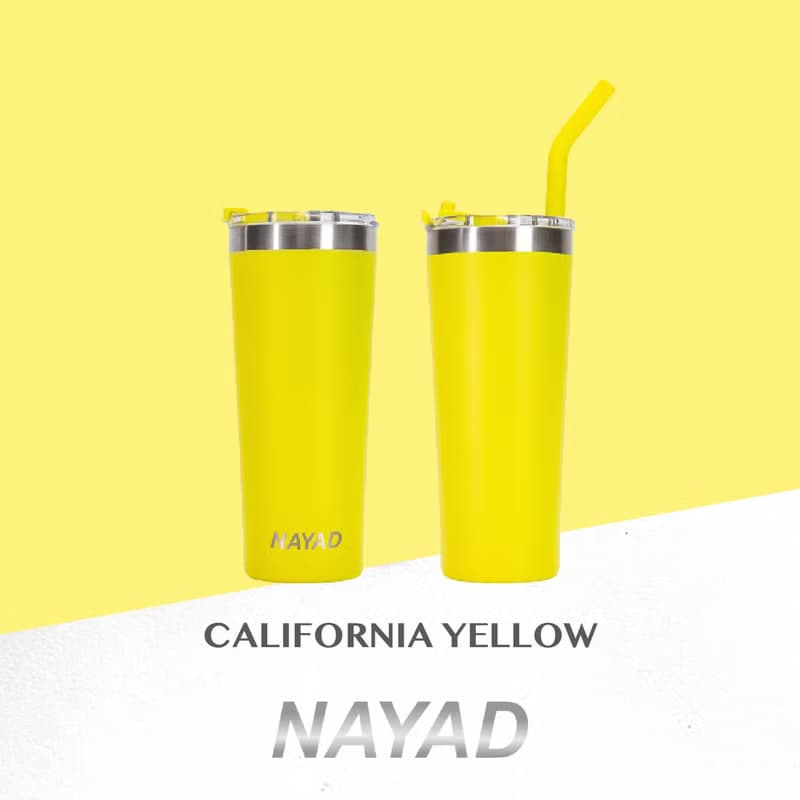 NAYAD 時尚玩色隨行杯—加州艷陽黃