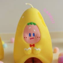 情人節限定款姜餅人 香氛蠟燭