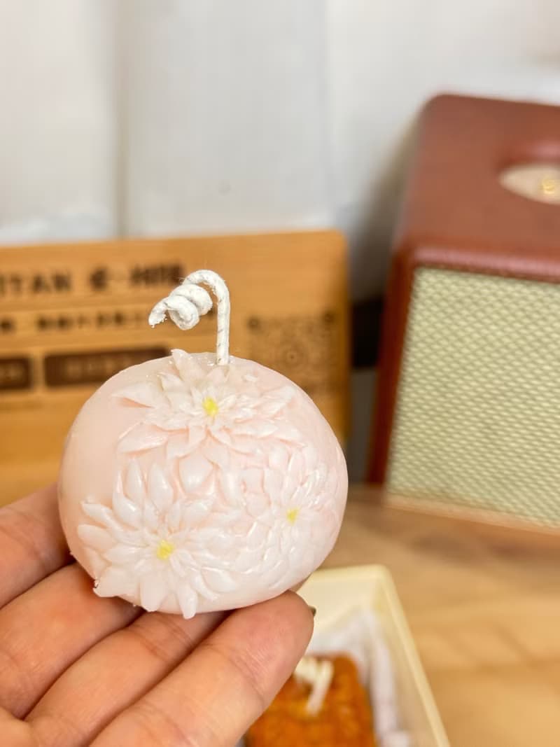 送禮首選  - 手作蠟燭 - 中秋節限定日式和菓子香氛蠟燭禮盒四入