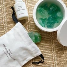 綠螢石水晶擴香套裝- 禮物首選