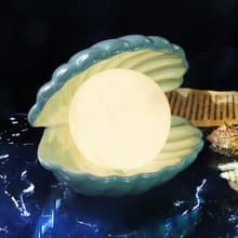 月神眼淚(藍) 鹽燈 // 療癒心靈 淨化磁場母親節禮物
