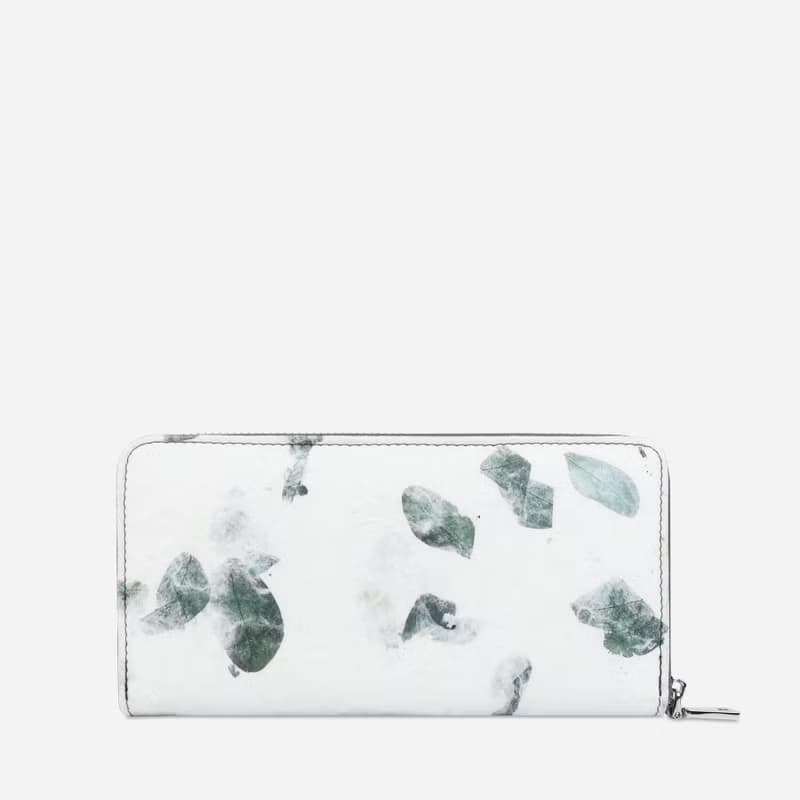 Vegan Zip Around Wallet - Camouflage