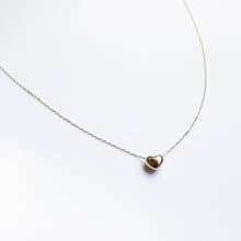 18K 黃K金 玫瑰金 白K金 愛心項鍊