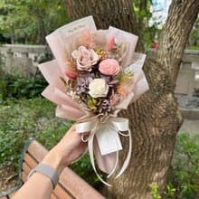 心動瞬間 永生玫瑰花束