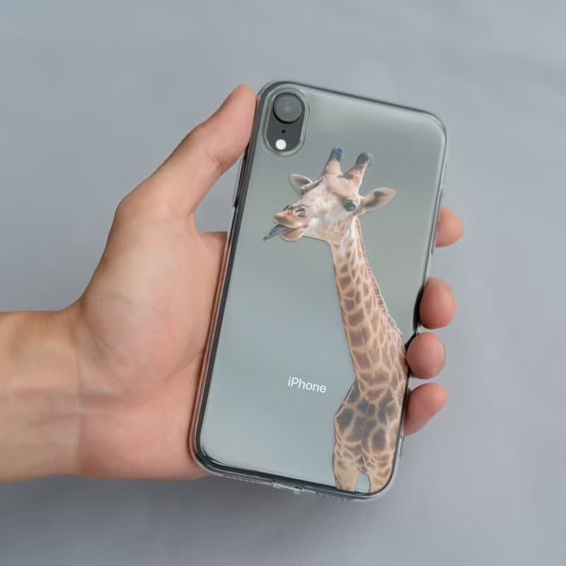 可定製 長頸鹿 情侶/好友/親子 iPhone手機殼