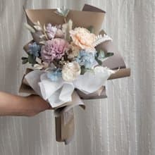 畢業禮物-永生康乃馨花束  不凋花畢業 老師禮物