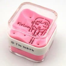 沙漏紙鎮(方形)_女秘書Vivian_我是馬克