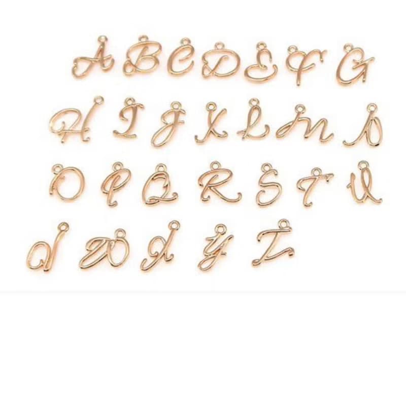 英文字母   輕珠寶 頸鏈 項鍊 婚禮小物 姊妹禮物 生日禮物