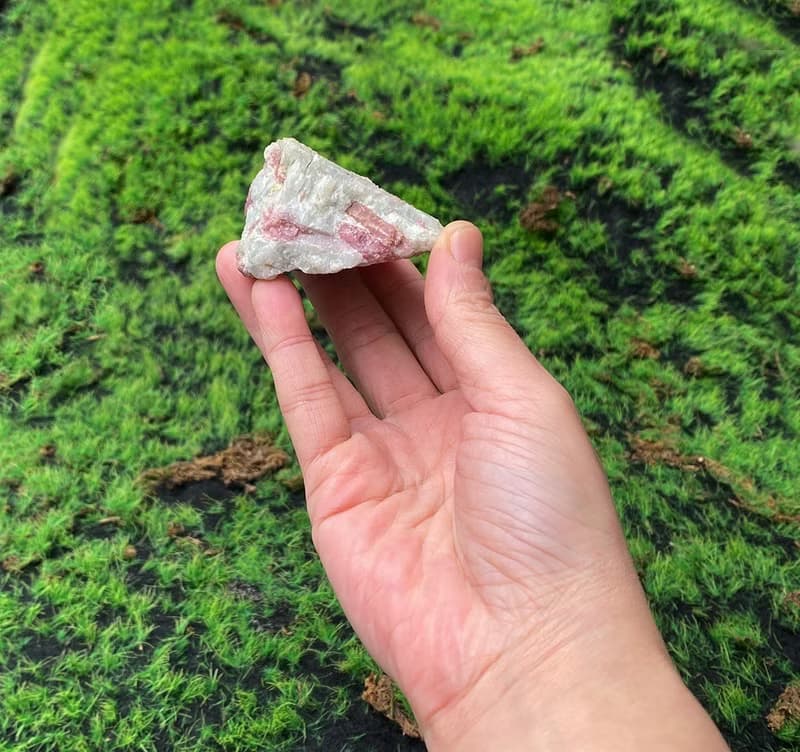 粉紅碧璽天然溫柔系原石 旺桃花 增人緣 快速出貨 辦公室 風水