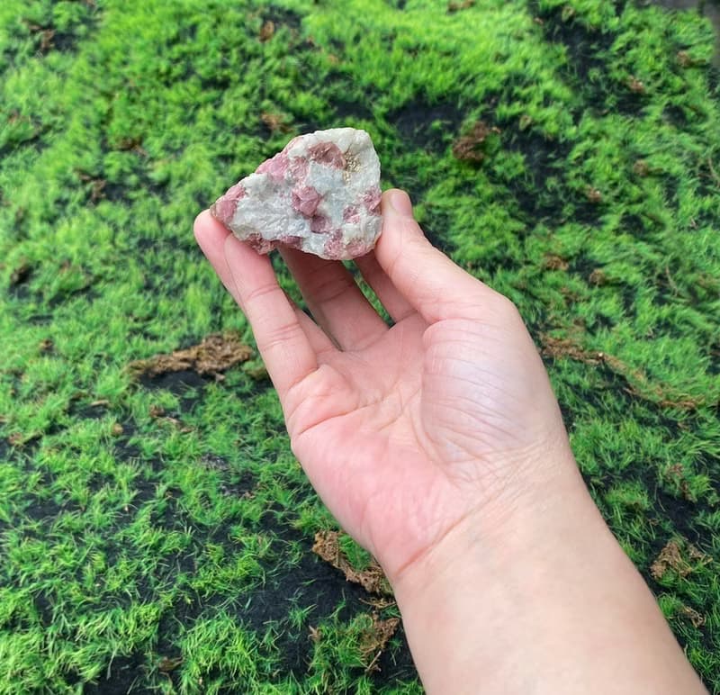 粉紅碧璽天然溫柔系原石 旺桃花 增人緣 快速出貨 辦公室 風水