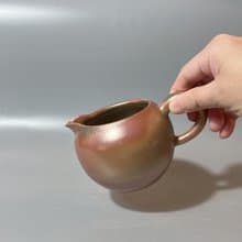 柴燒古銅金彩重落灰茶海 / 公道杯 / 小平凡手作