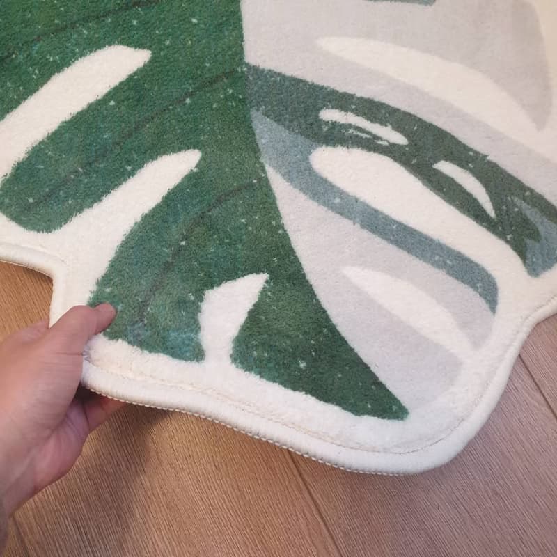 植物 龜背芋 地毯 地墊