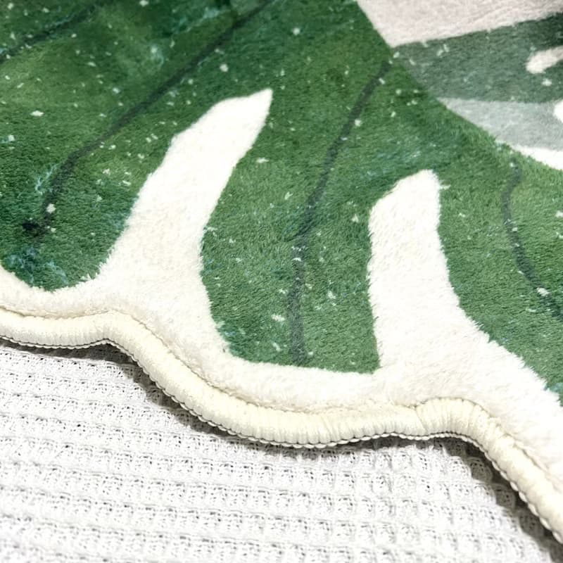 植物 龜背芋 地毯 地墊
