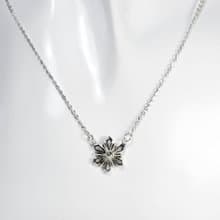 冰晶小雪花項鍊