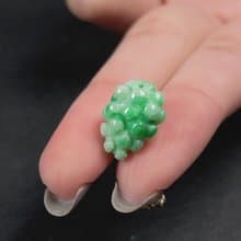 【限時優惠】飄陽綠翡翠葡萄吊墜 | 天然緬甸A貨翡翠 | 送禮