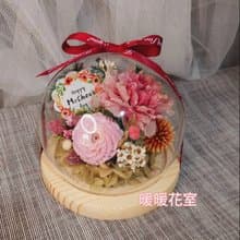 永生康乃馨玻璃花忠