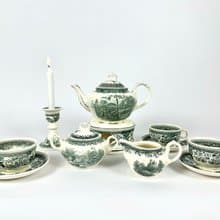 Villeroy & Boch 布爾根蘭陶瓷咖啡茶具 1970 年代/80 年代德國