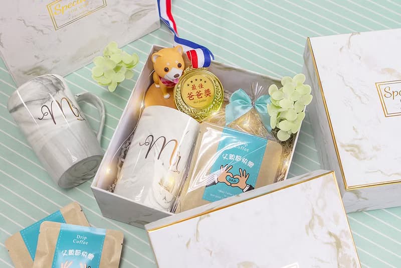 父親節禮物 實用伴手禮盒 大理石盒G款(附贈提袋)