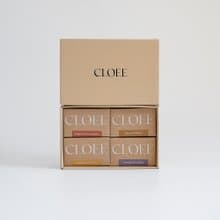 CLOEE 美國2in1潔顏沐浴好好皂 精裝禮盒4入組 附禮袋