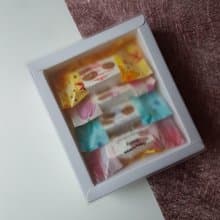 仿牛軋糖 手工製軟皂糖果袋裝 浮水手工皂婚禮小物 禮贈 露營外出