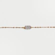 磚形珠鏈手鍊 - Brick Jade ' Bead Chain Bracelet