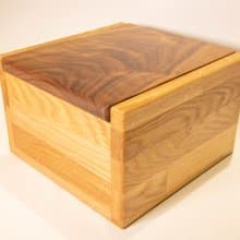 【新品】【非木不可】實木上掀盒丨可雷雕