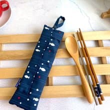 小魚輕巧防水餐具袋 環保 好收納 易清洗