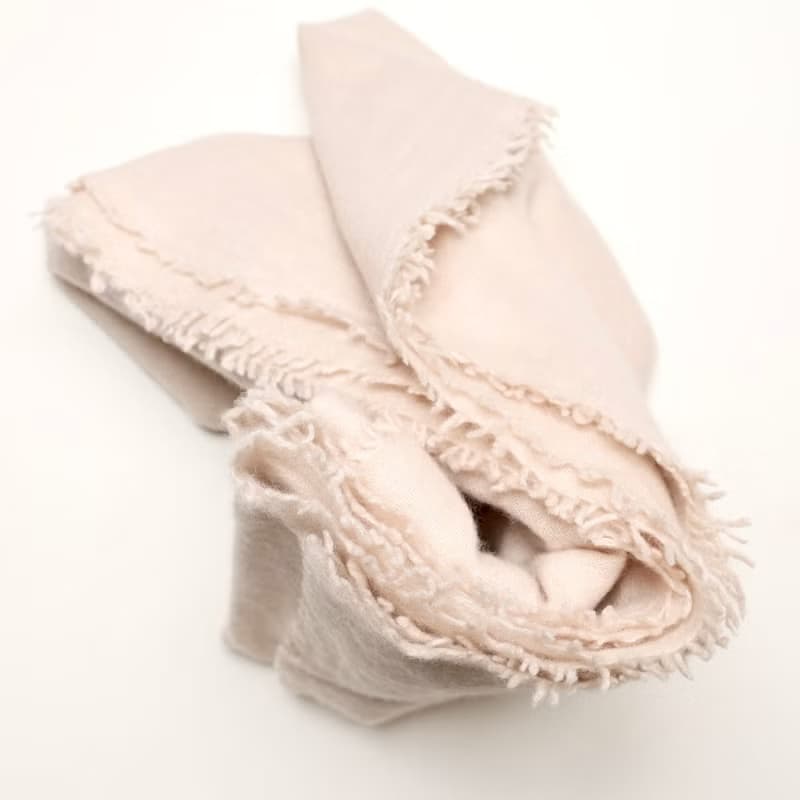 【現貨】喀什米爾燕麥純小羊絨柔軟蓬鬆大圍巾披肩頂級精品寶寶絨