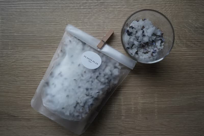 精油花草淨化鹽 四款味道