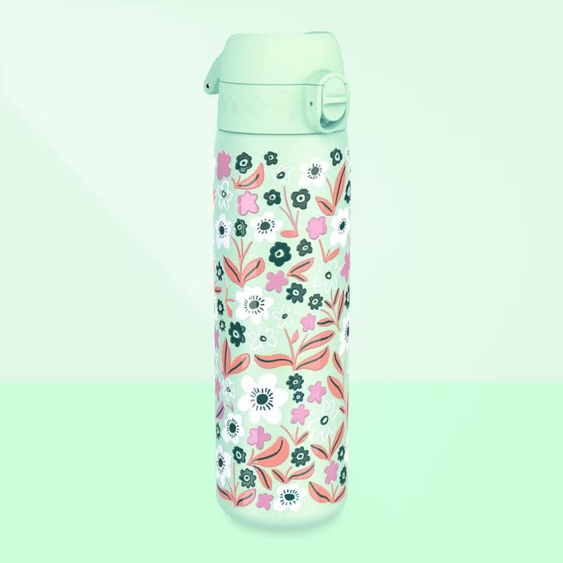 ION8 Slim Insulated Steel 保溫水壺I8TS500 / 花卉款(收納扣環)