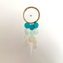 DIY-KIT|Ricotta Cheese Delicious(M)-Green-Circle|Shell Wind Chime Mobile|#0-560