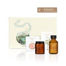 解碼臺灣杉大禮組－擴香瓶+玻璃蠟燭 居家香氛 氣味布置