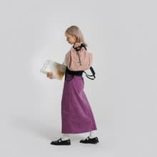 索繩束口文青小後背包S號 EMMA ECO (雲粉) | 休閒旅行雙肩包