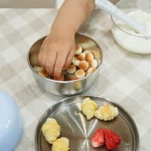 抗菌可微波Essten水晶點心碗四件組(不鏽鋼上蓋)∣Moek X Jesper