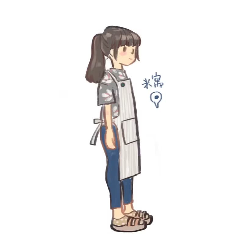 【數位】可愛版人物紙娃娃風格似顏繪