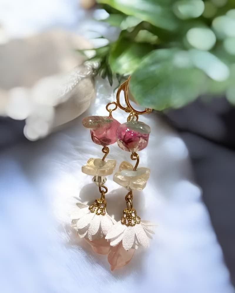 蘋果引力 彩色蘋果 夏以晝印象飾品 手作耳骨夾| 植椛。飾