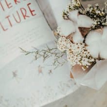 朵朵時光   Bonjour !優雅 情人節乾燥花束.畢業花束.新娘捧花