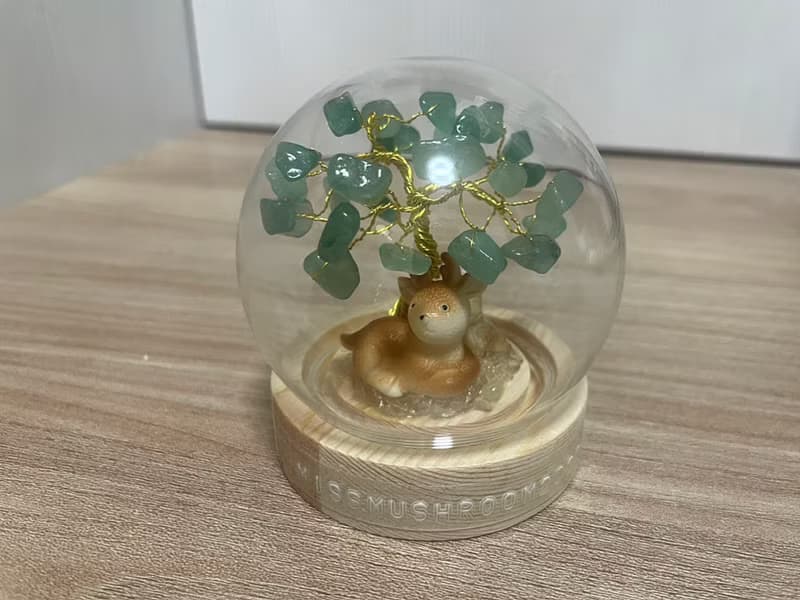 小鹿款訂製 | 水晶樹系列微景觀水晶球 | 可愛 | 居家擺飾