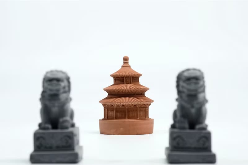 祈年殿 東方意境 清水泥 擺設 香氛精油擴香石 侘寂美學