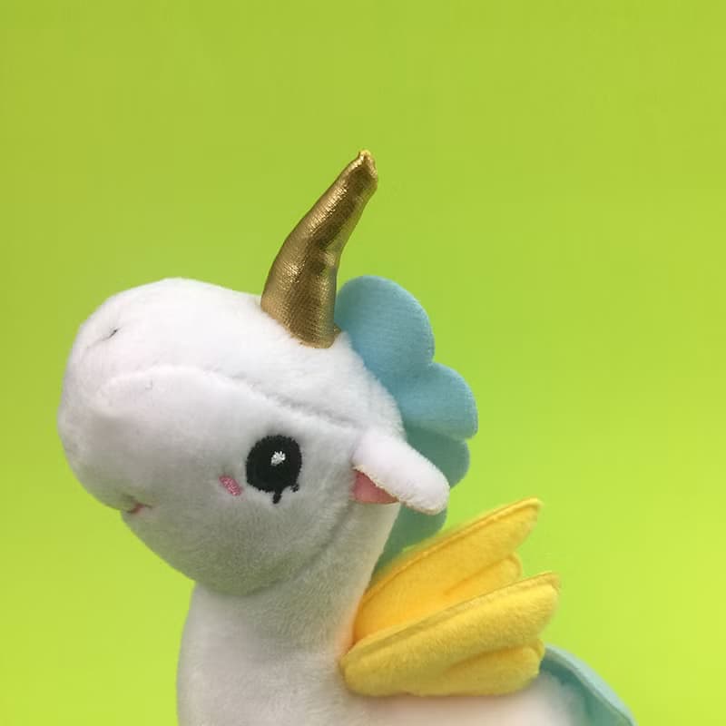 獨角獸發條公仔 - 大眼小白